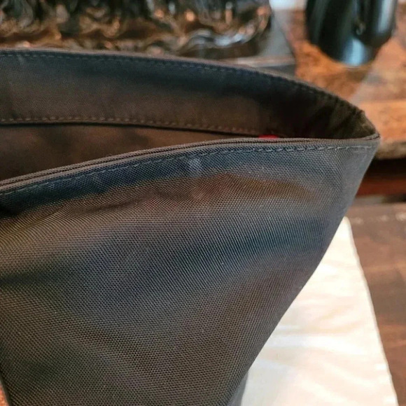 Vintage Dooney & Bourke Leather and Canvas Large Tote. - Picture 14 of 16